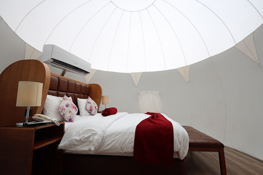 luxury tent interior