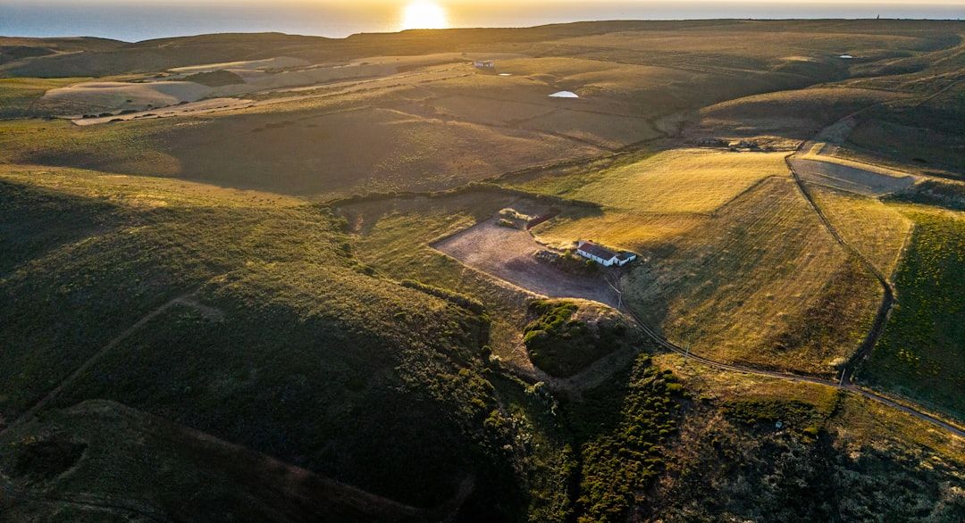 portuguese countryside glamping sunset